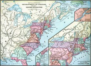 Thirteen original colonies