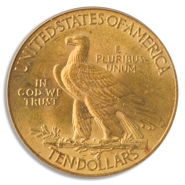 1912 $10 Indian PCGS MS63