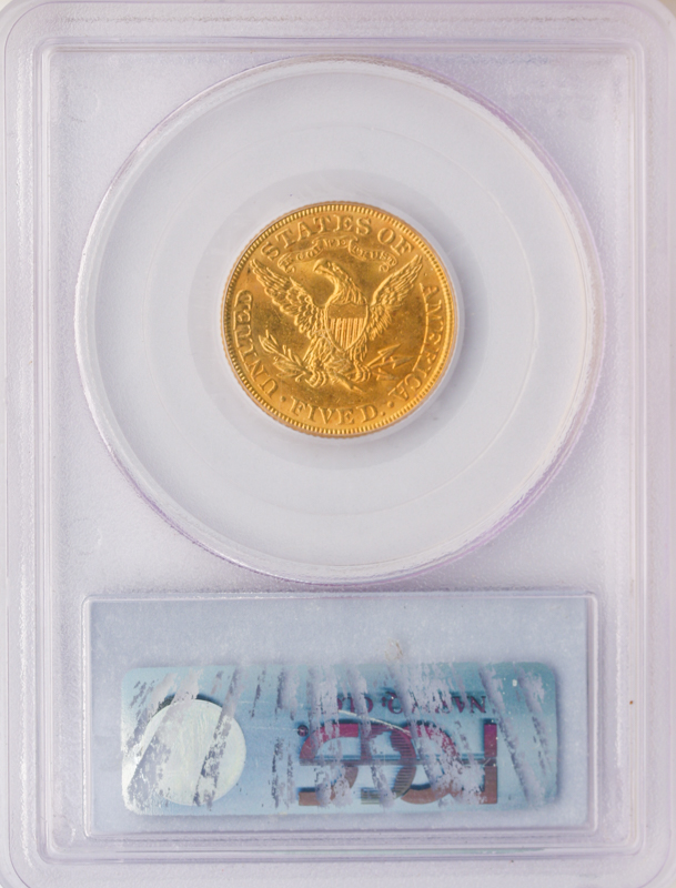 1884 $5 Liberty PCGS MS63 CAC 1884 $5 Liberty PCGS MS63 CAC