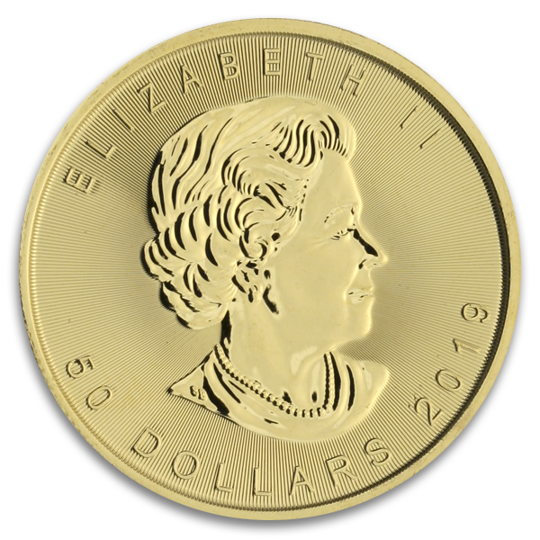 1 oz. Canadian Gold Maple Leaf (BU, Dates Vary) 1 oz. Canadian Gold Maple Leaf (BU, Dates Vary)