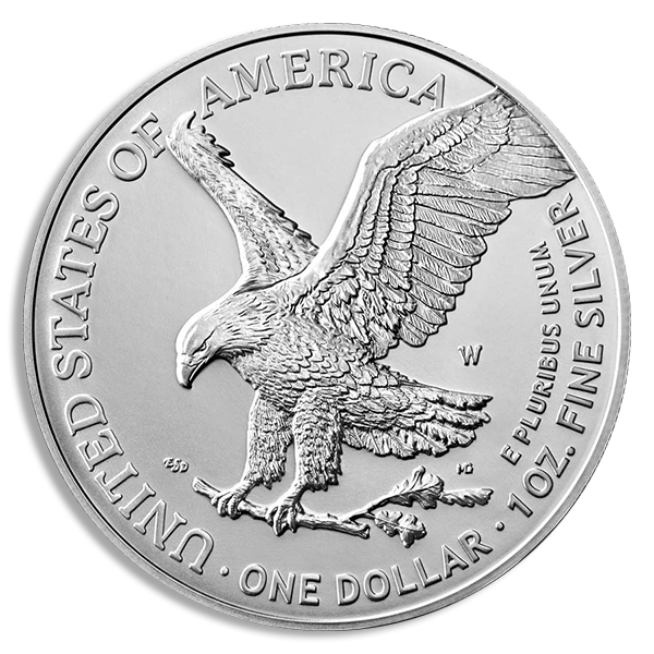 1 oz American Silver Eagle Coin (BU, Dates Vary) 1 oz American Silver Eagle Coin (BU, Dates Vary)