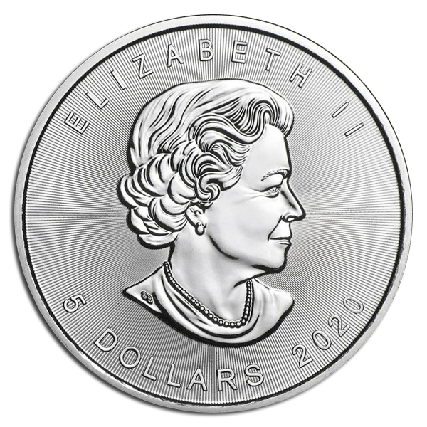 1 oz Canadian Silver Maple Coin (BU, Dates and Conditions Vary) 1 oz Canadian Silver Maple Coin (BU, Dates and Conditions Vary)