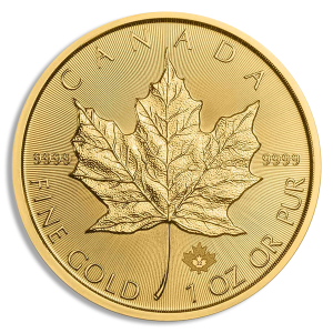 2022 1 oz. Canadian Gold Maple Leaf (BU)