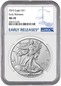 2023 1 oz Silver Eagle NGC Early Releases