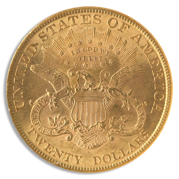 1898 $20 Liberty NGC MS62