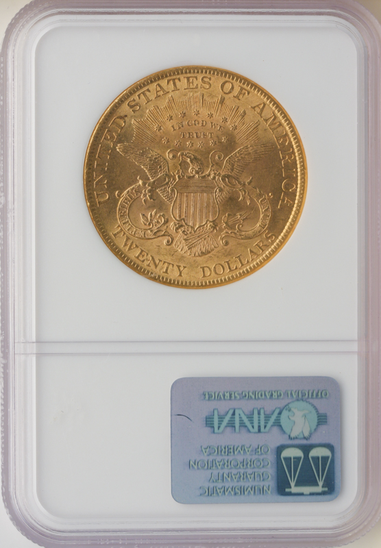 1898 $20 Liberty NGC MS62
