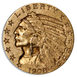 $5 Indian Jewelry Grade (Dates/Types Vary)