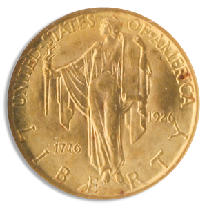 1926 $2 1/2 Sesquicentennial NGC MS65 CAC