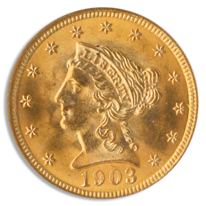 $2 1/2 Liberty Certified MS65 CAC