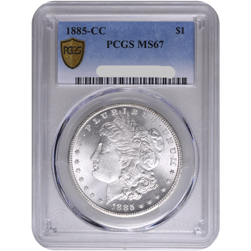 Morgan $1 Certified MS67 (Date/Types Vary)