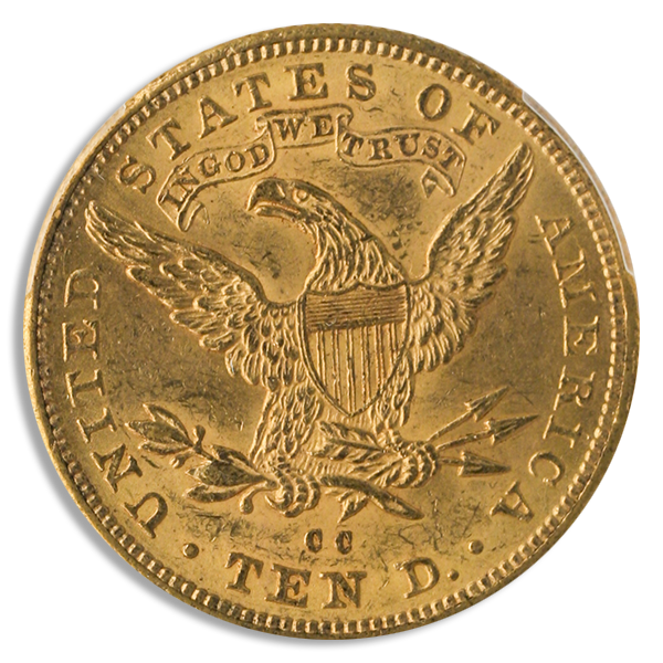1891-CC $10 Liberty PCGS MS62 CAC 1891-CC $10 Liberty PCGS MS62 CAC
