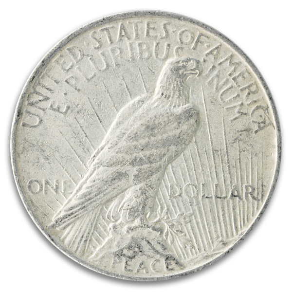 Circulated American Silver Peace Dollar (Dates/Types Vary) Circulated American Silver Peace Dollar (Dates/Types Vary)