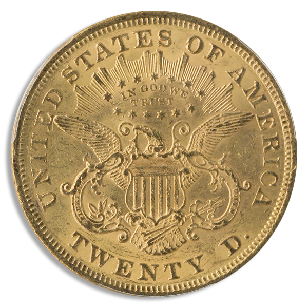 1833 $20 Liberty Open 3 PCGS MS60 CAC 1833 $20 Liberty Open 3 PCGS MS60 CAC