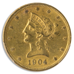 1904-O $10 Liberty PCGS MS62 CAC